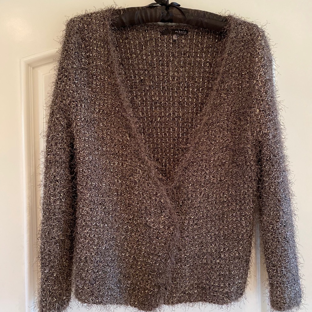 Plastic Island Cardigan sweater